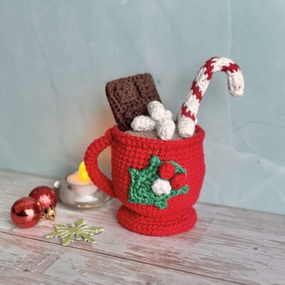 Hot Cocoa Crochet Mug